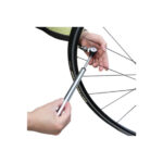 Long Type Bike Hand Pump with Pressure Gauge