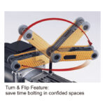 Bi-Material Folding Hex Key Set