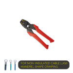 Ratchet Type Crimping Tool with Anti-Slip Handle