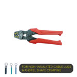 Ratchet Type Crimping Tool with Anti-Slip Handle