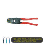 Ratchet Type Crimping Tool with Anti-Slip Handle