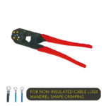 Ratchet Type Crimping Tool with Anti-Slip Handle