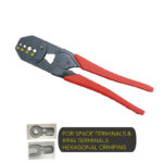 Ratchet Type Crimping Tool with Anti-Slip Handle