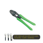 Ratchet Type Crimping Tool with Ergonomic Handle