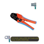 Ratchet Type Double Color Soft Handle Crimping Tool