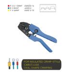 Ratchet Type Soft Handle Crimping Tool