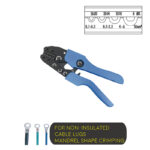 Ratchet Type Soft Handle Crimping Tool