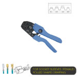 Ratchet Type Soft Handle Crimping Tool