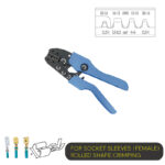 Ratchet Type Soft Handle Crimping Tool