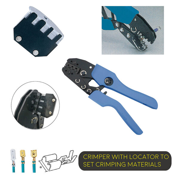 Ratchet Type Soft Handle Crimping Tool