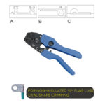 Ratchet Type Soft Handle Crimping Tool