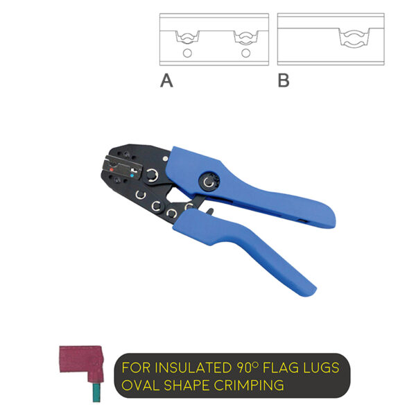 Ratchet Type Soft Handle Crimping Tool