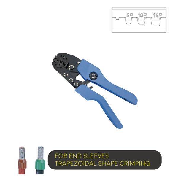 Ratchet Type Soft Handle Crimping Tool