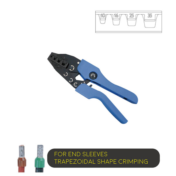 Ratchet Type Soft Handle Crimping Tool