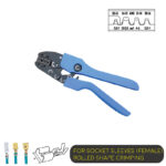 Ratchet Type Soft Handle Crimping Tool