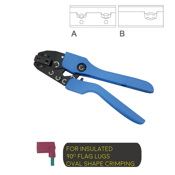 Ratchet Type Soft Handle Crimping Tool