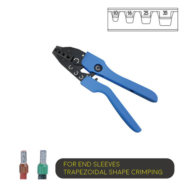 Ratchet Type Soft Handle Crimping Tool