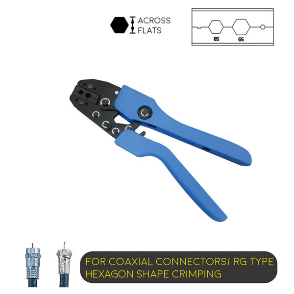 Ratchet Type Soft Handle Crimping Tool