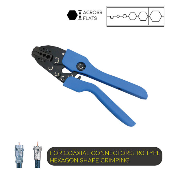 Ratchet Type Soft Handle Crimping Tool