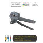 Labor-Saving Crimping Tool with Ergonomic Handle