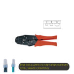 Ratchet Type Crimping Tool with Anti-Slip Handle