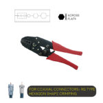 Ratchet Type Crimping Tool with Anti-Slip Handle