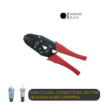 Ratchet Type Crimping Tool with Anti-Slip Handle