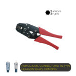 Ratchet Type Crimping Tool with Anti-Slip Handle