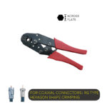 Ratchet Type Crimping Tool with Anti-Slip Handle