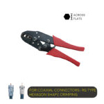 Ratchet Type Crimping Tool with Anti-Slip Handle