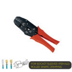 Ratchet Type Crimping Tool with Anti-Slip Handle