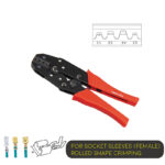 Ratchet Type Crimping Tool with Anti-Slip Handle