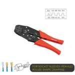 Ratchet Type Crimping Tool with Anti-Slip Handle