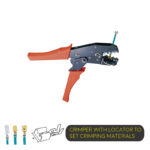 Ratchet Type Crimping Tool with Anti-Slip Handle