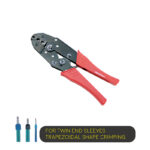 Ratchet Type Crimping Tool with Anti-Slip Handle