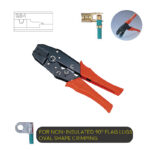 Ratchet Type Crimping Tool with Anti-Slip Handle