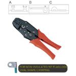 Ratchet Type Crimping Tool with Anti-Slip Handle