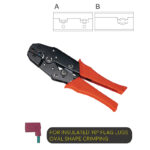 Ratchet Type Crimping Tool with Anti-Slip Handle