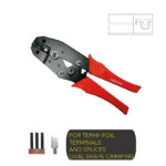 Ratchet Type Crimping Tool with Anti-Slip Handle