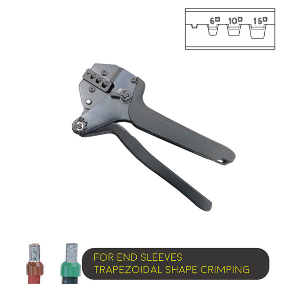 Labor-Saving Crimping Tool with Ergonomic Handle