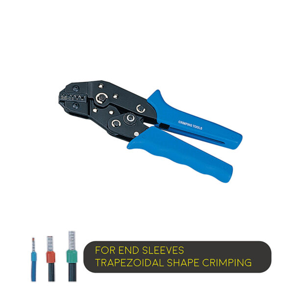 Ratchet Type 7.5" Small Crimping Tool