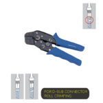 Ratchet Type 7.5″ Small Crimping Tool