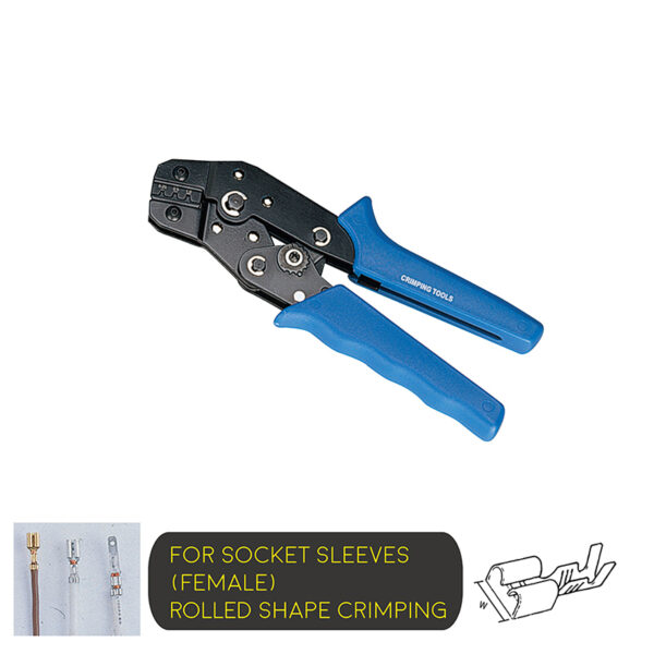 Ratchet Type 7.5" Small Crimping Tool