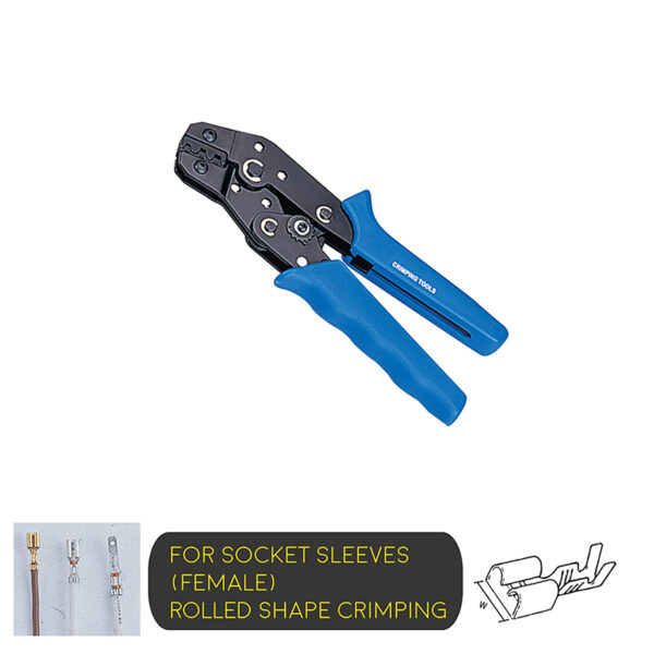 Ratchet Type 7.5" Small Crimping Tool