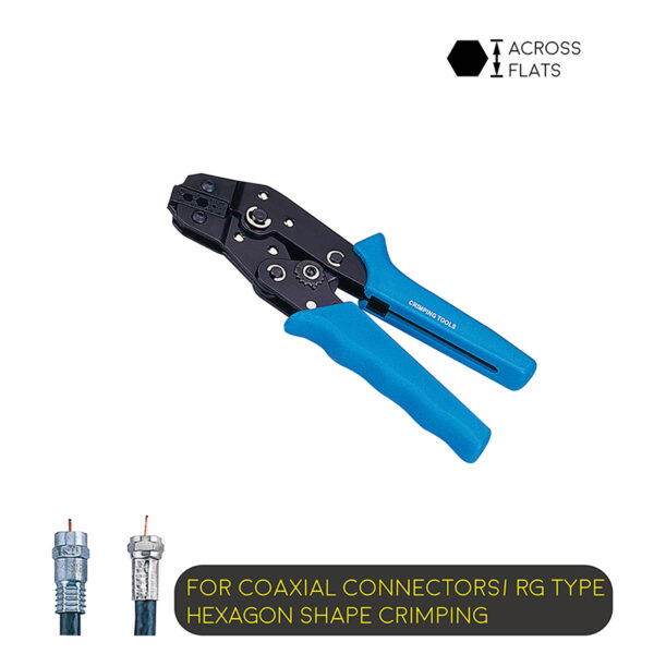 Ratchet Type 7.5" Small Crimping Tool