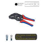 Ratchet Type Double-Colored Handle Crimping Tool