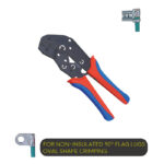 Ratchet Type Double-Colored Handle Crimping Tool