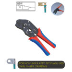 Ratchet Type Double-Colored Handle Crimping Tool