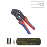 Ratchet Type Double-Colored Handle Crimping Tool