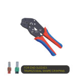 Ratchet Type Double-Colored Handle Crimping Tool